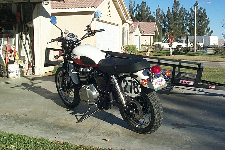 2006 Triumph Bonneville Scrambler